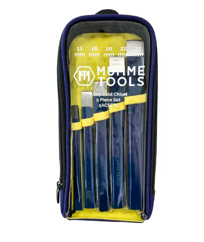 Mumme Alloy Cold Chisel 5 Piece Set 5Acset5 1