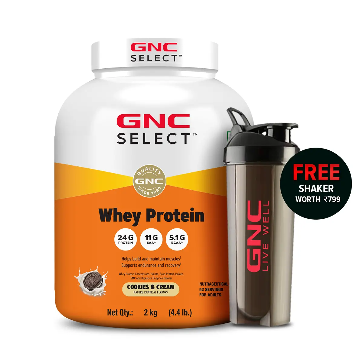 Gnc Select Whey Protein 5