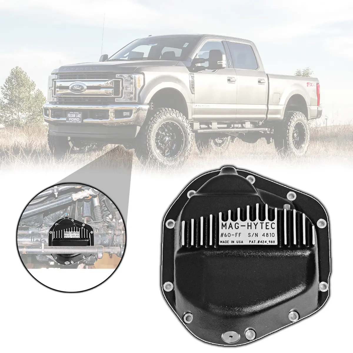 Mag Hytec Front Differential Cover Dana 60-Ff 1