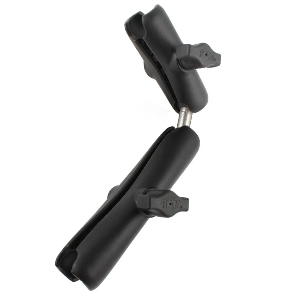 Ram Mount Standard Double Socket Arm, Long Double Socket Arm & Double Ball Adapter F/1" Balls [Ram-B-201-201U-C] 1