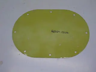 Cover, Plate - Inspection - Oval - 8 Holes - Piper 1