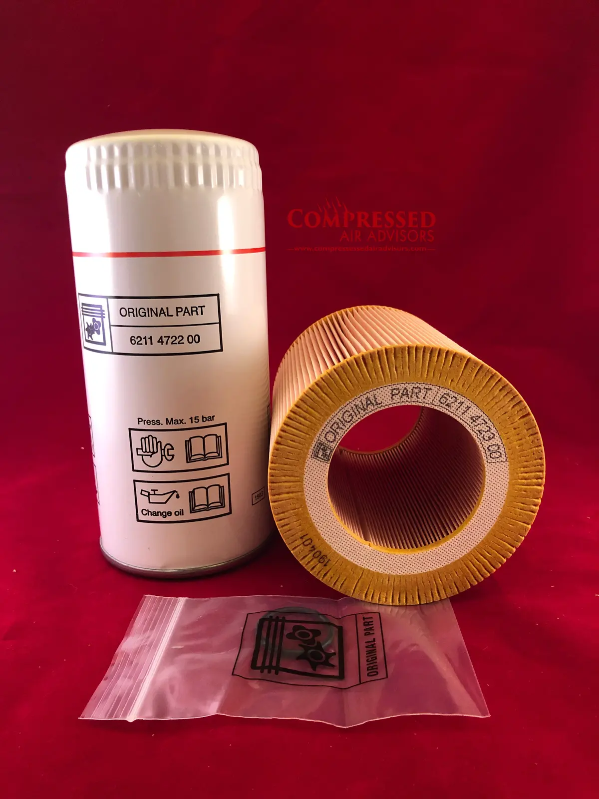 Chicago Pneumatic Qrs 20/25/30Hp - 2,000 Hour Preventative Maintenance Kit - 6229030400 1