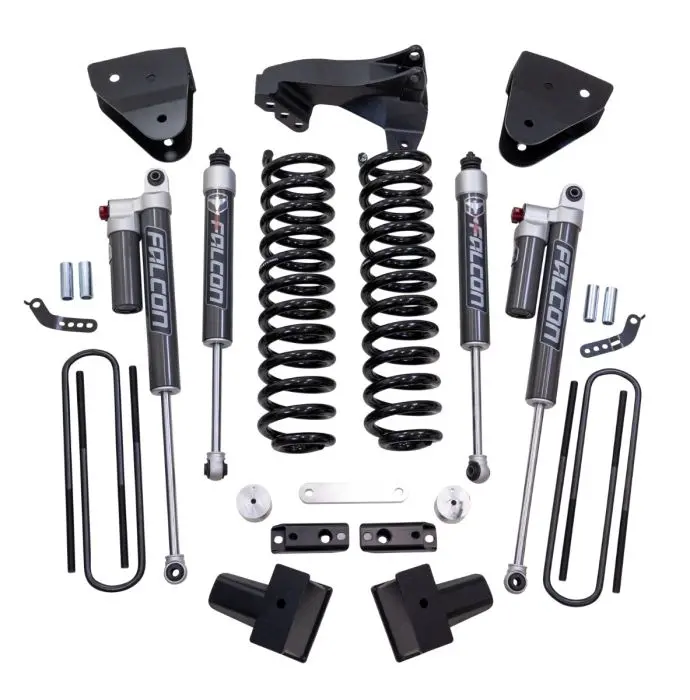 Readylift 4" Lift System Falcon 2.1 Shocks For '17-'22 Ford F250 F350 4Wd 1