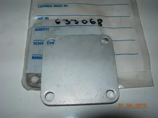 Cover, Blanking - Vacuum Pump 1