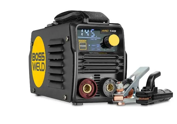 Bossweld Buddy Arc 145 Inverter Welder 10A  633145Bonus 1