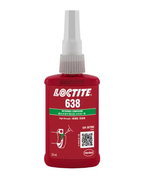 Loctite 638 Retaining Compound  High Strength  50Ml Bottle 638-050Ml/Loctite 1