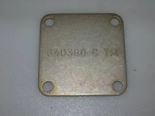 Cover, Plate - Blanking - Vacuum Pump 1