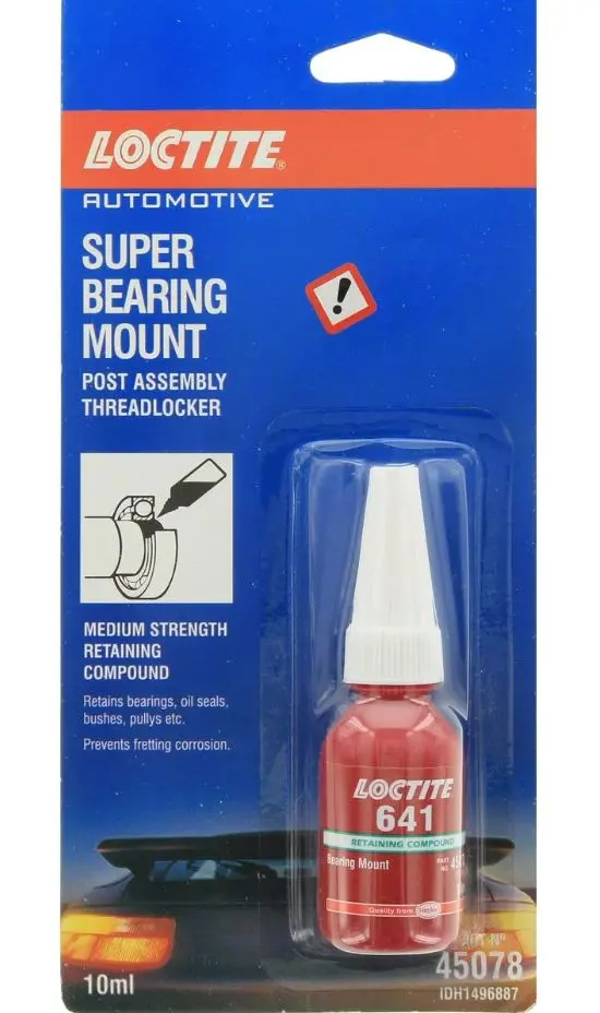 Loctite 641 Retaining Compound  Medium Strength 10Ml Bottle 641-010Ml/Loctite 1