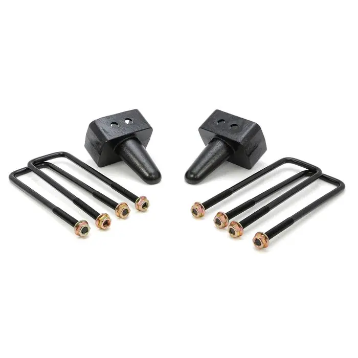 Readylift 4" Rear Block Kit U Bolts For '04-'20 Ford F150 2Wd 4Wd 1