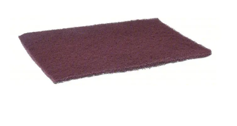 Norton Sanding Hand Pad 150 X 230Mm,Very Fine, Maroon, Bear-Tex 747 66261074700 1