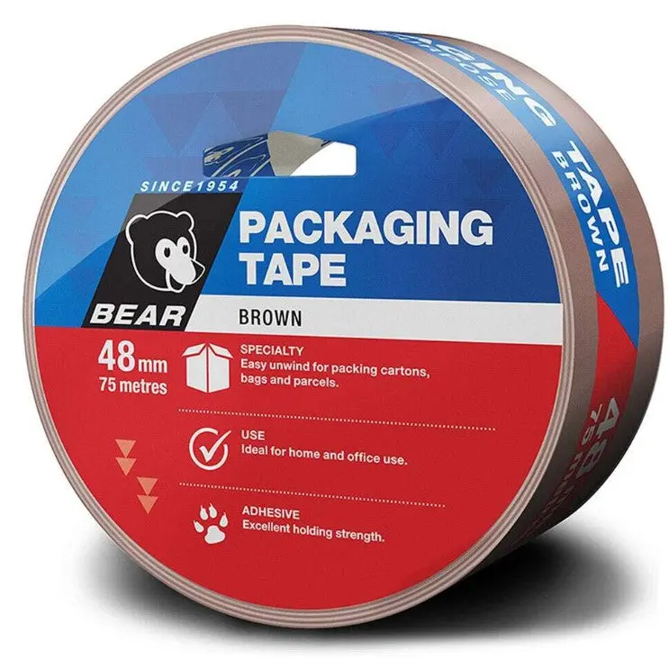 Bear Brown Packaging Tape 48Mm X 75M 66623336598 1
