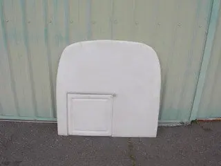 Panel Assembly, Cockpit - Rear - White 1