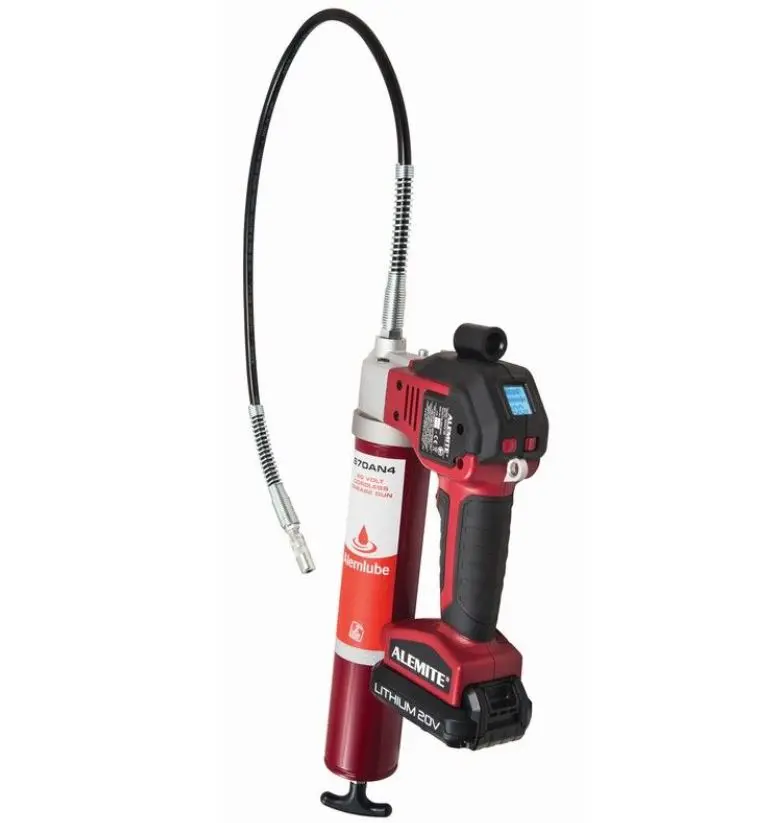 Alemlube 450G 20V Lithium-Ion Cordless Grease Gun 670An6 1