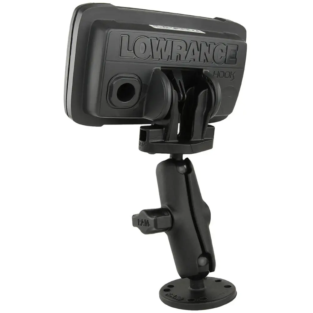 Ram Mount B Size 1" Fishfinder Mount For The Lowrance Hook2 Series [Ram-B-101-Lo12] 1