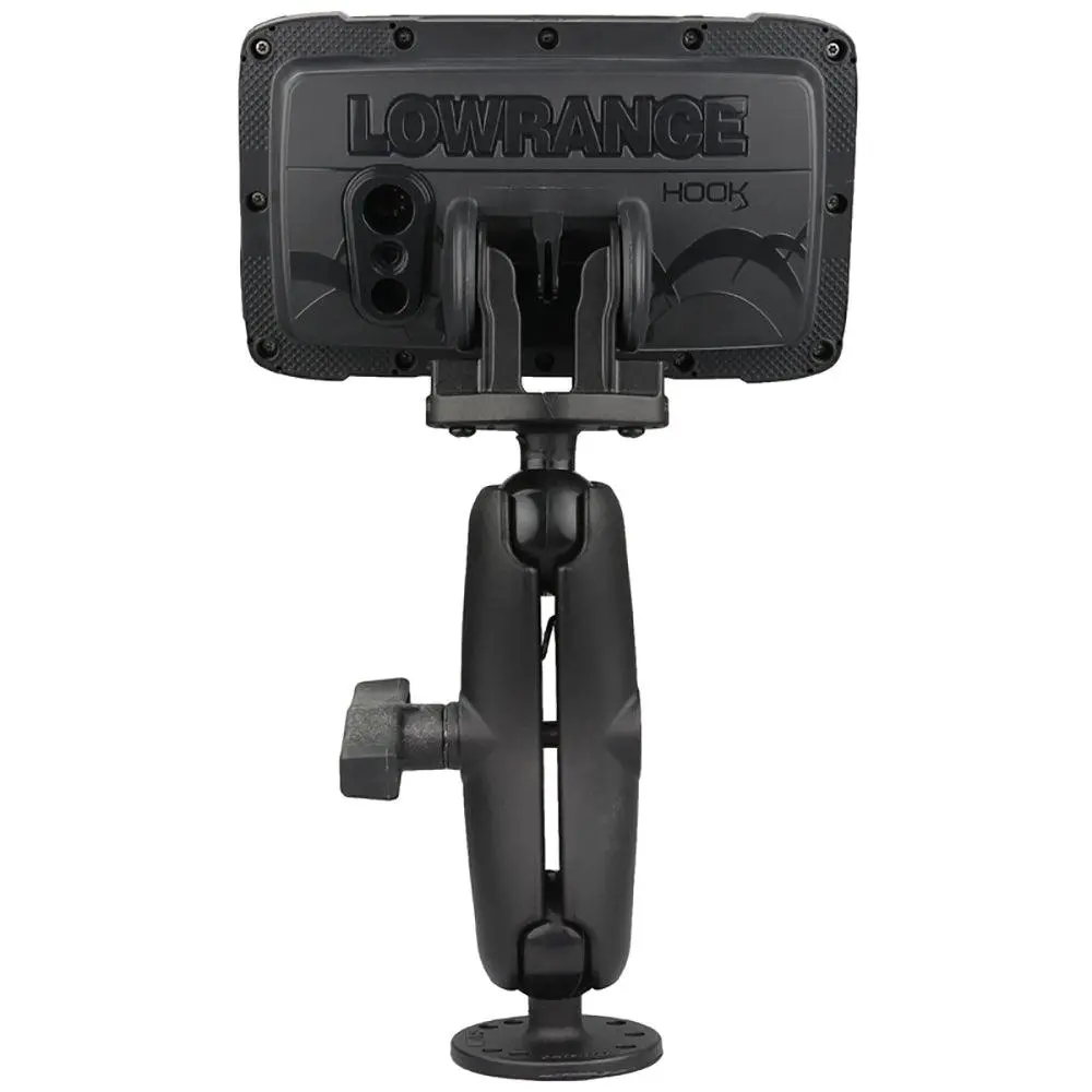 Ram Mount C Size 1.5" Fishfinder Mount For The Lowrance Hook2 Series [Ram-101-Lo12] 1