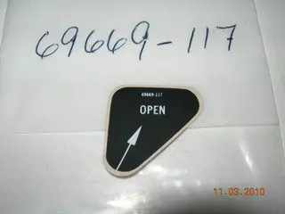 Placard, Door Panel - Pa28 1