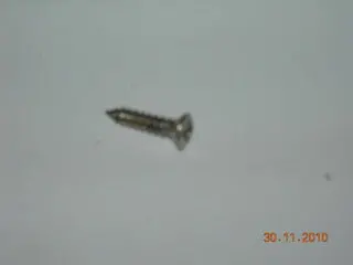 Screw, Sheet - Non Structural - Countersunk - Oval Head - #4 - 1/2" Ol - Pointed - Stainless 1