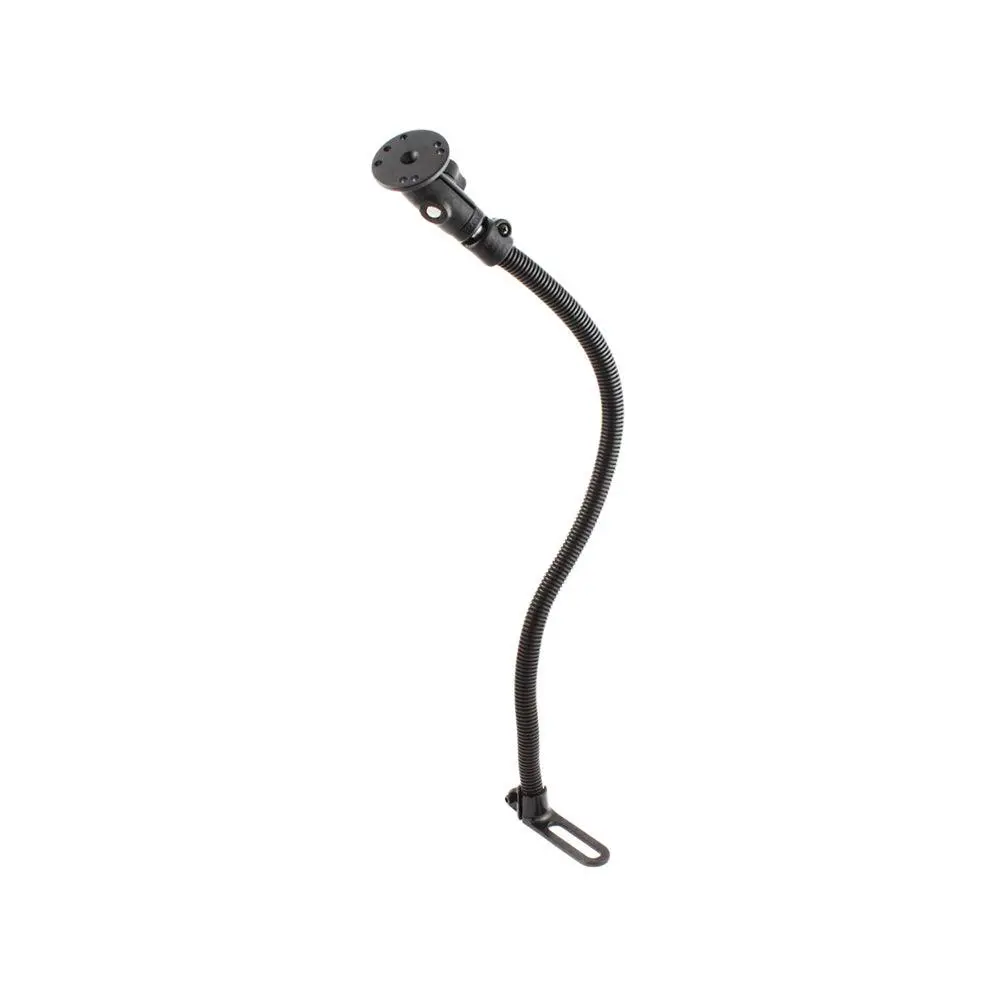 Ram Mount 24" No-Drill Vehicle Mount W/B Size 1" Ball On Round Plate W/Amps Hole [Ram-B-316-1-24-202U] 1
