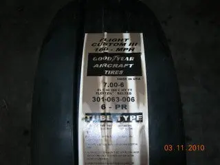 Tire, Goodyear Flight Custom Iii - 6 Ply 1