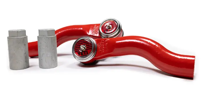 Steer Smarts Yeti Xd™ Heavy Duty Tie Rod Ends (Red) For '21-Newer Ford Bronco 1