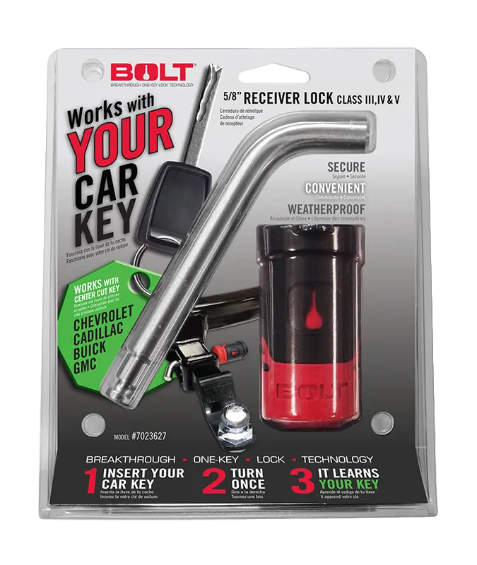 Bolt Lock 5/8" Receiver Lock Gm Center Cut 1