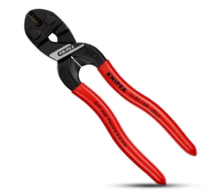 Knipex  160Mm Cobolt Compact Bolt Cutter 7101160Sb 1