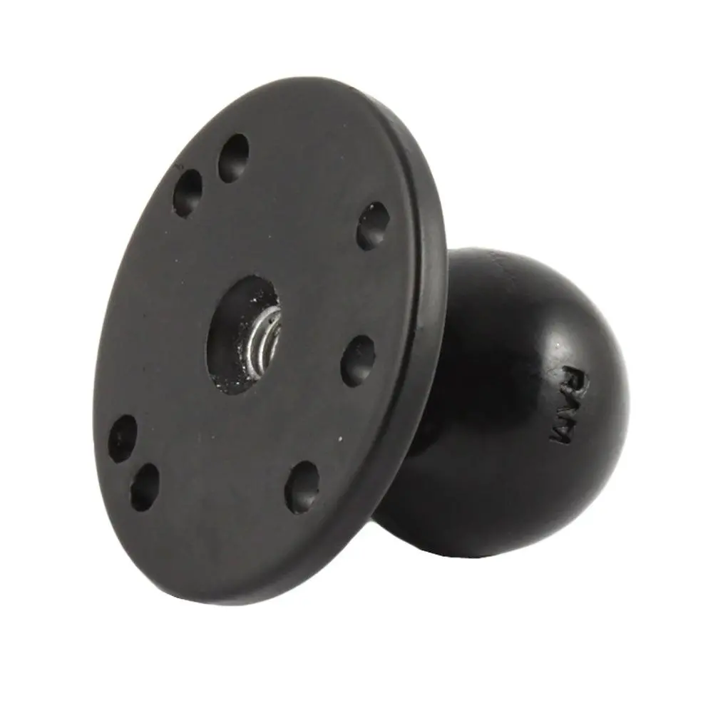 Ram Mount 2.5" Round Base W/3/8"-16 Female Threaded Hol  1.5" Ball [Ram-202Cnsu] 1
