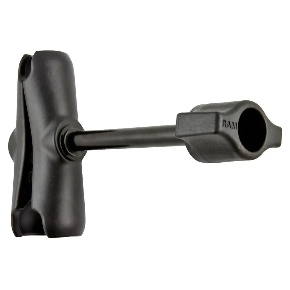Ram Mount Double Socket Arm W/Retention Knob F/B Size 1" Balls [Ram-B-201-Ala1-Kru] 1