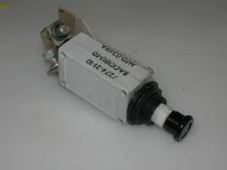 Breaker, Circuit - Push/Pull - 10 Amp - Klixon 1