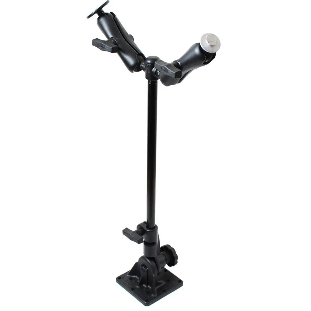 Ram Mount Floor Mount W/Velociti Ratchet Base [Ram-101U-Ve2] 1