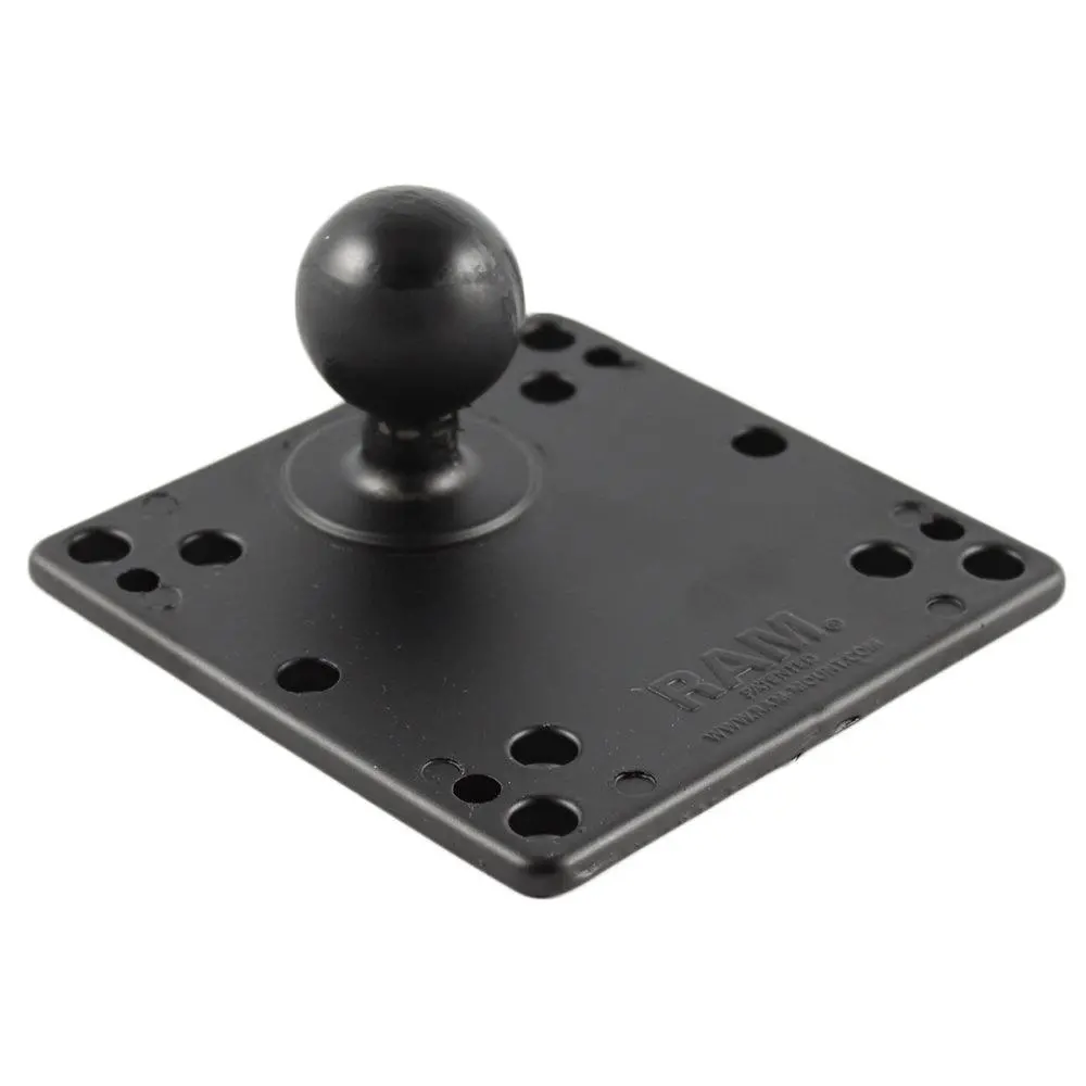 Ram Mount 4.75" Square Base W/Vesa (4 X 75Mm) (4 X 100Mm) Hole Patterns  1.5" Ball [Ram-246-Ad1u] 1