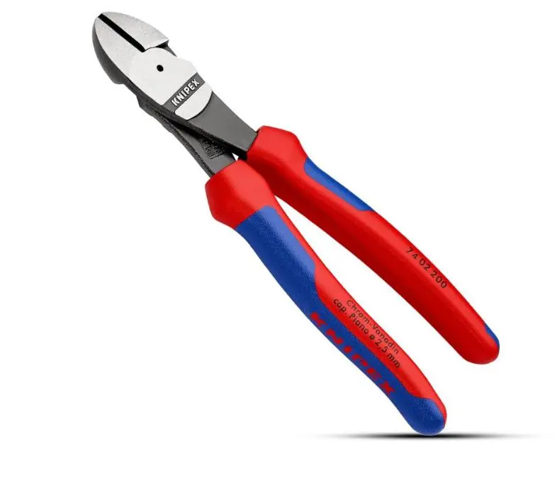 Knipex  200Mm High Leverage Diagonal Cutter 7402200Sb 1