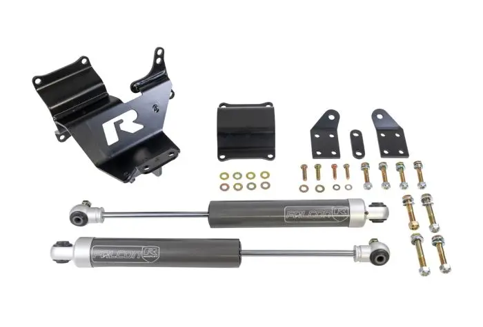 Readylift Dual Steering Stabilizer Kit For '05-'26 Ford F250 F350 4Wd 1