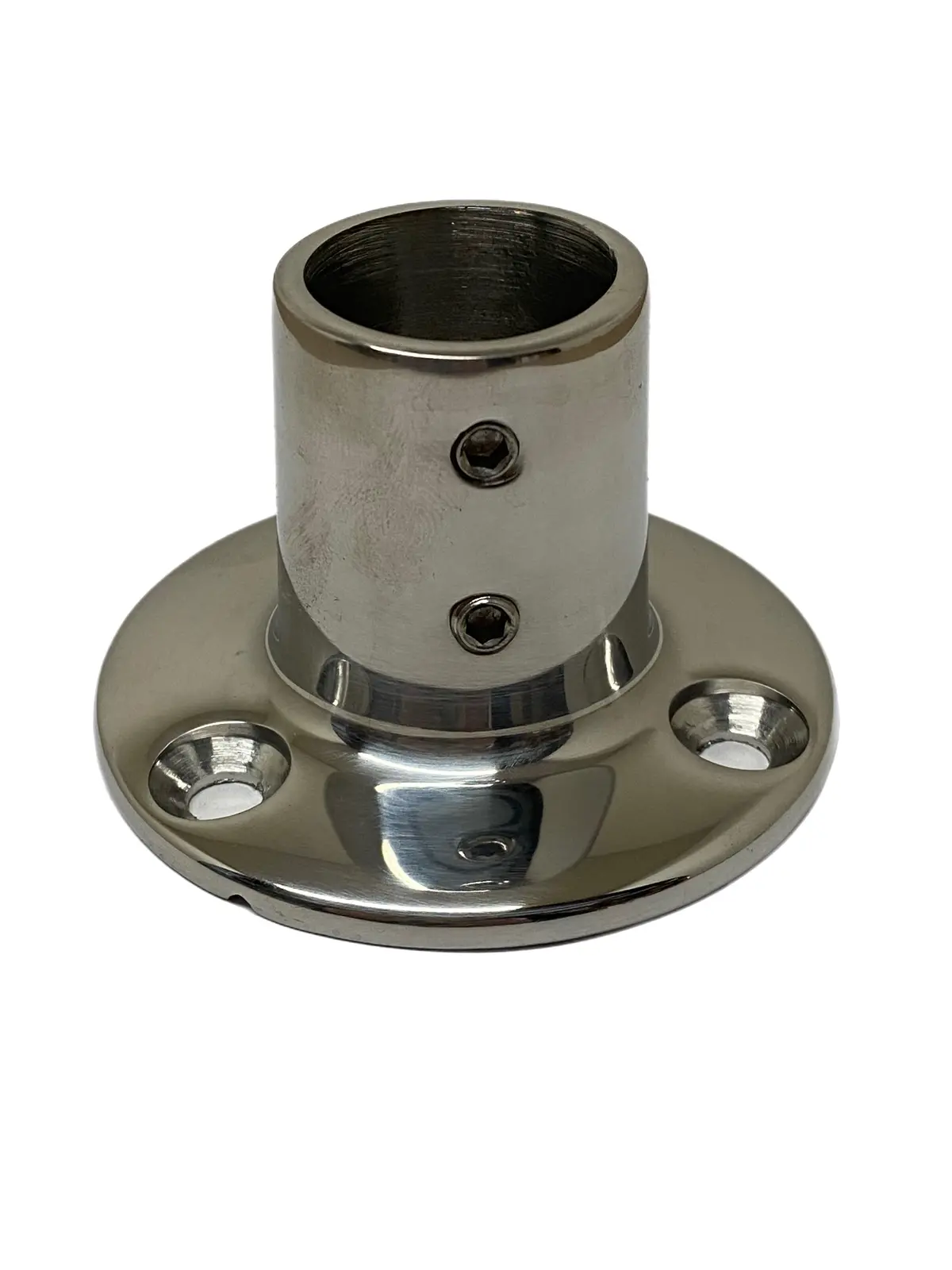 Marine Hardware Rail Fitting 1" 90 Degree Round Base Ssfb66139 1