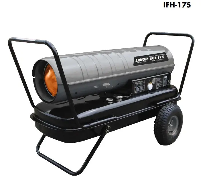 Lavorwash Ifh-175 Industrial Fan Force Heater 175,000Btu 8.700.0012 1