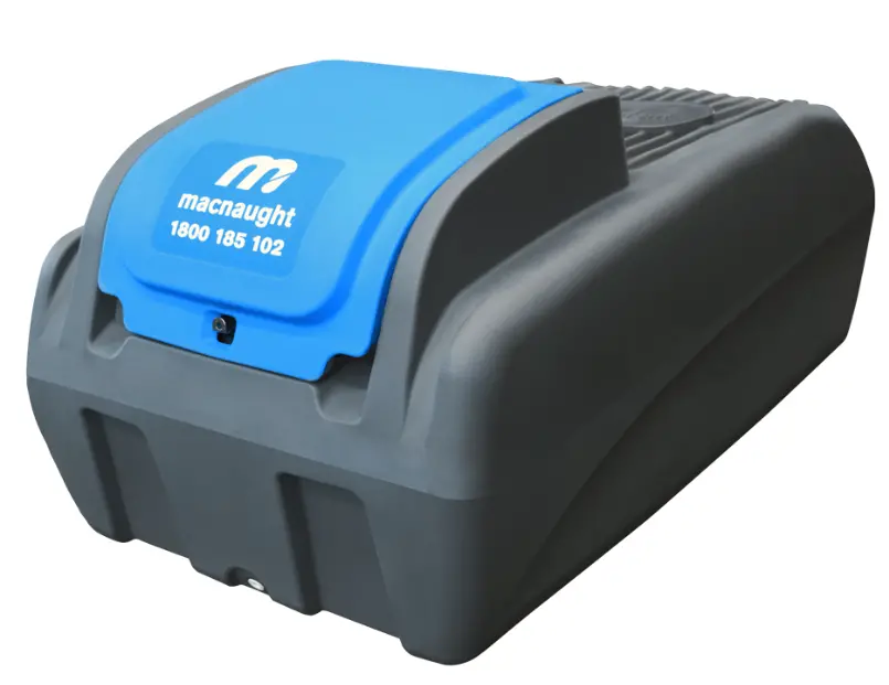 Macnaught 800L Poly Diesel Tank Slim With 12V High Flow Pump Kit Mdt800l 1