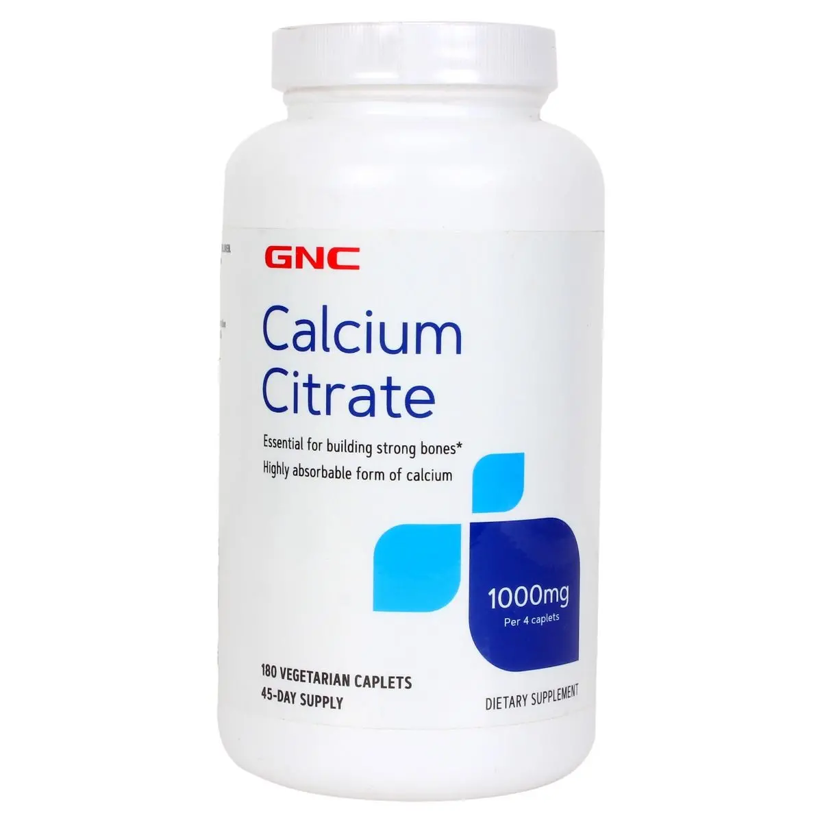 Gnc Calcium Citrate 1000Mg - Most Absorbable Form Of Calcium For Stronger Bones 1