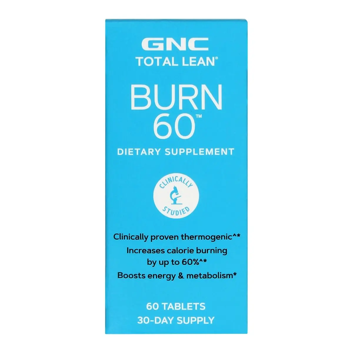 Gnc Total Lean Burn 60 - Clinically Proven To Burn Calories Up To 60% Faster 1