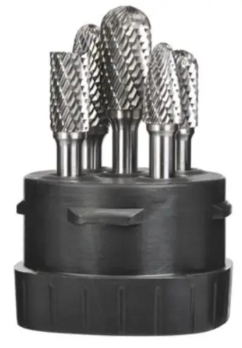 Saber 5 Piece Burr Set 8020-S1 1
