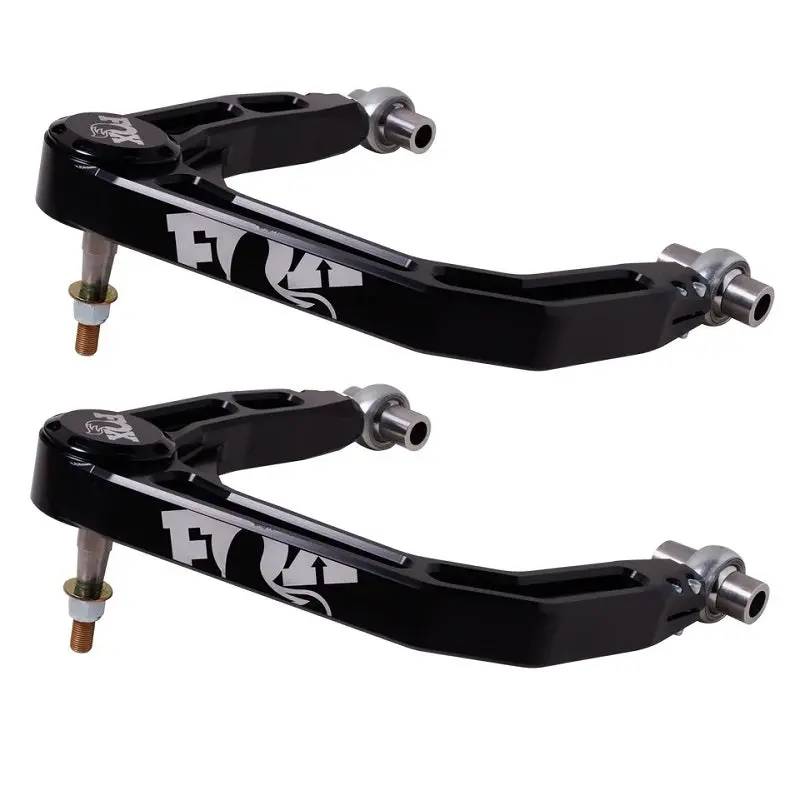 Fox Racing Black Front Upper Control Arms For 19-25 Gm Silverado Sierra 1500 1
