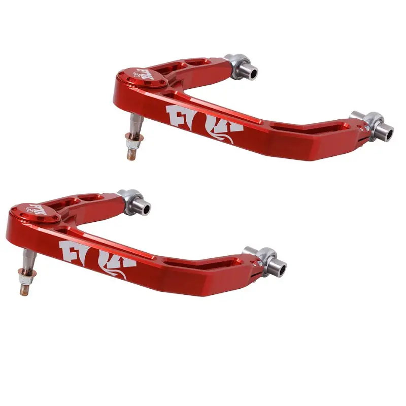 Fox Aluminum Front Upper Control Arms Uca Red For 09-25 Dodge Ram 1500 1