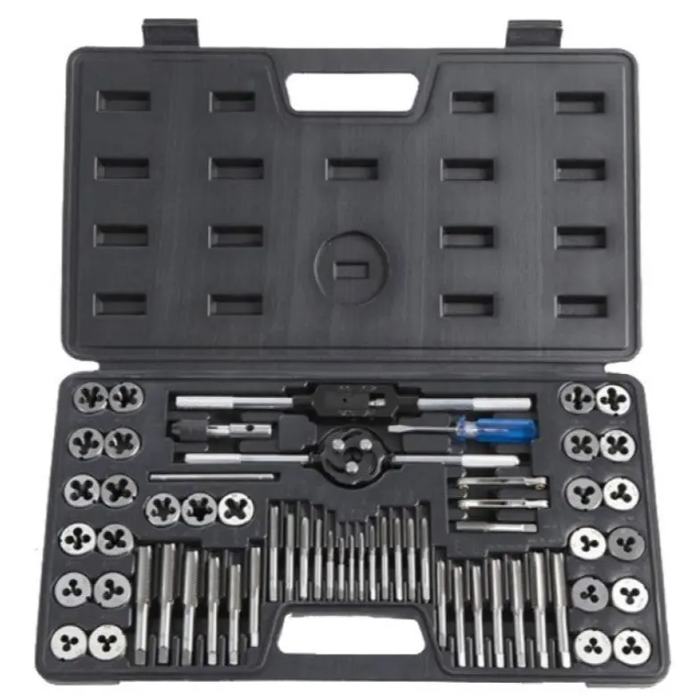 Saber 60 Pce S2 Tap And Die Set - Metric, Unc/Unf + 1/8" Npt 8050-S2 1