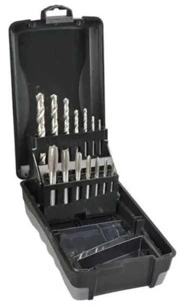 Saber 14 Piece S5 Drill And Tap Set - Metric Coarse 8050-S5 1