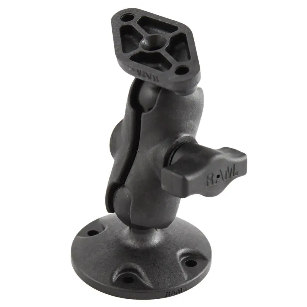 Ram Mount Ram High-Strength Composite Drill-Down Mount W/Diamond Plate [Rap-B-138-Au] 1