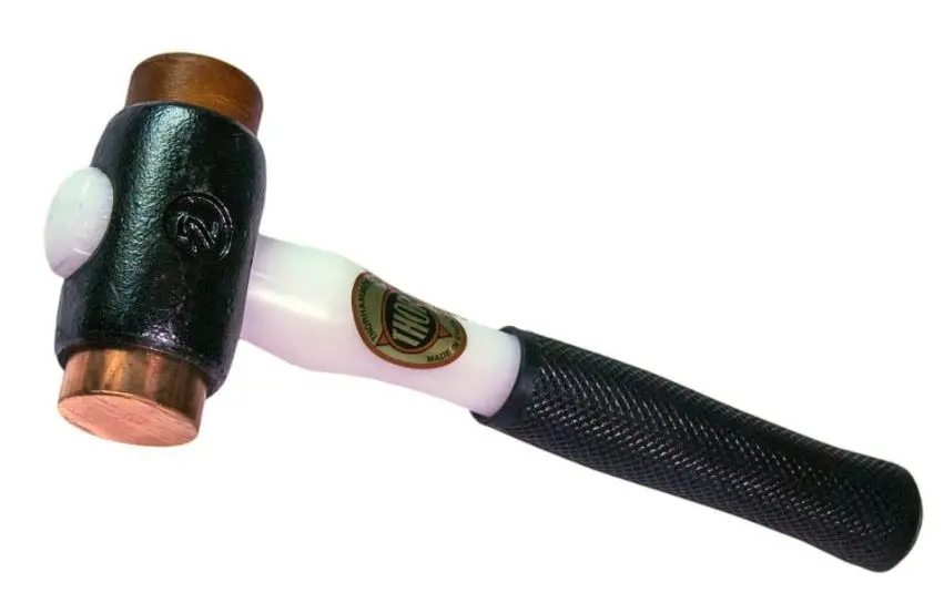 Thor Hammer 1080G Copper/Rawhide 38Mm Hammer With Plastic Handle  810171 1