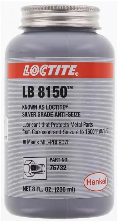 Loctite Lb 8150 Silver Grade Anti Seize 236Ml Lb-8150-236Ml/Loctite 1