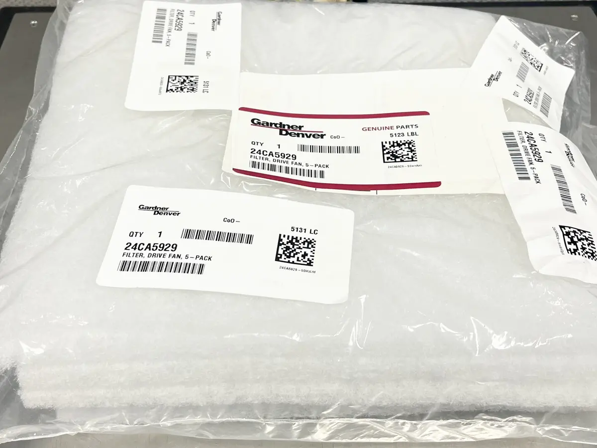 24Ca5929: Electl ,Fan/Filters 5Pack 12X12 Pad 1