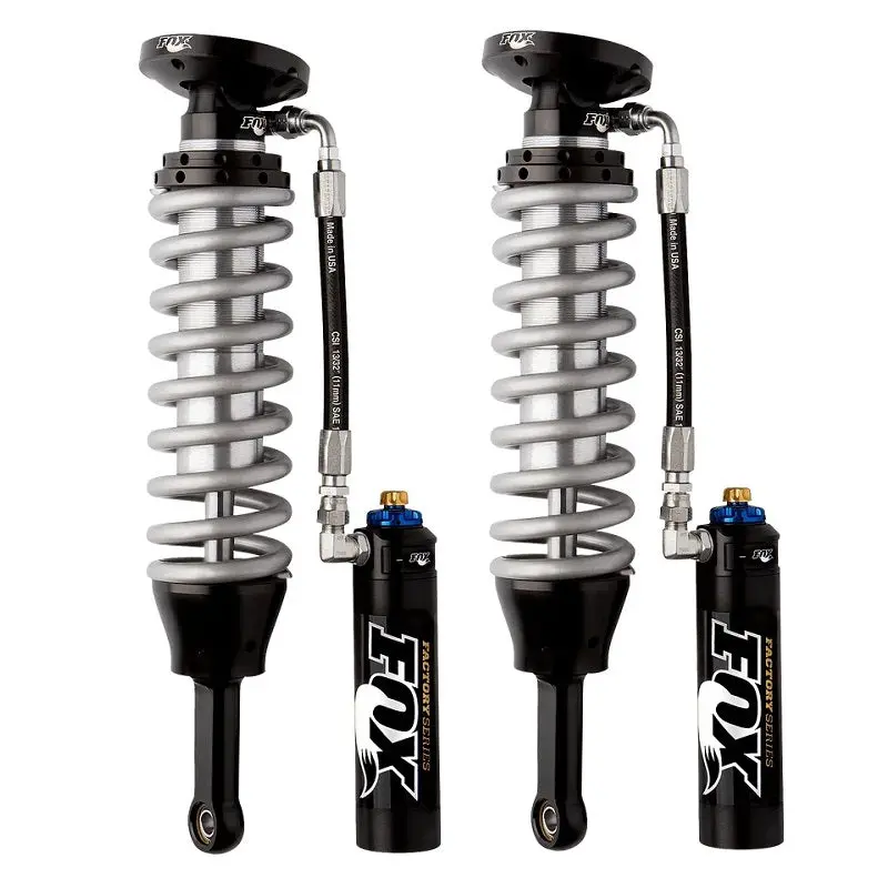 Fox 2.5 Factory Race Coilovers Pair Front 0-2" Lift For 14-18 Dodge Ram 1500 4Wd 1