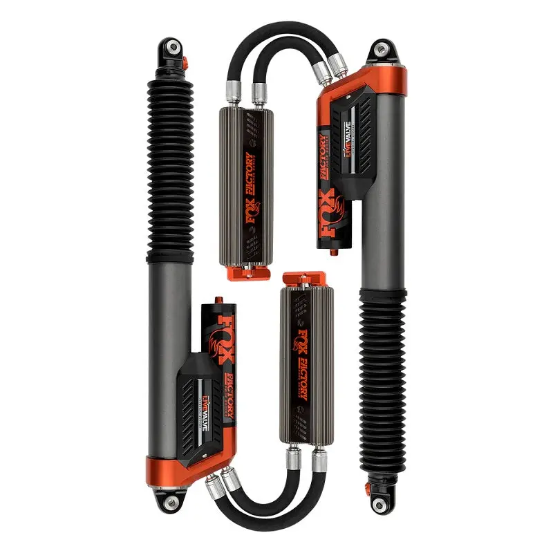 Fox 3.0 Race Rear Shocks Live Valve Pair 2" Lift For 19-20 Ford F150 Raptor 1