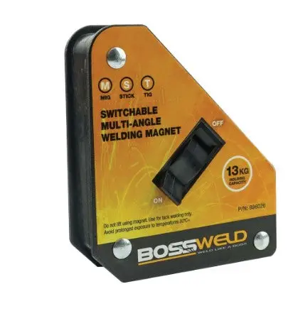 Bossweld Switchable Multi Angle 13 Kg Welding Magnet 886026 1